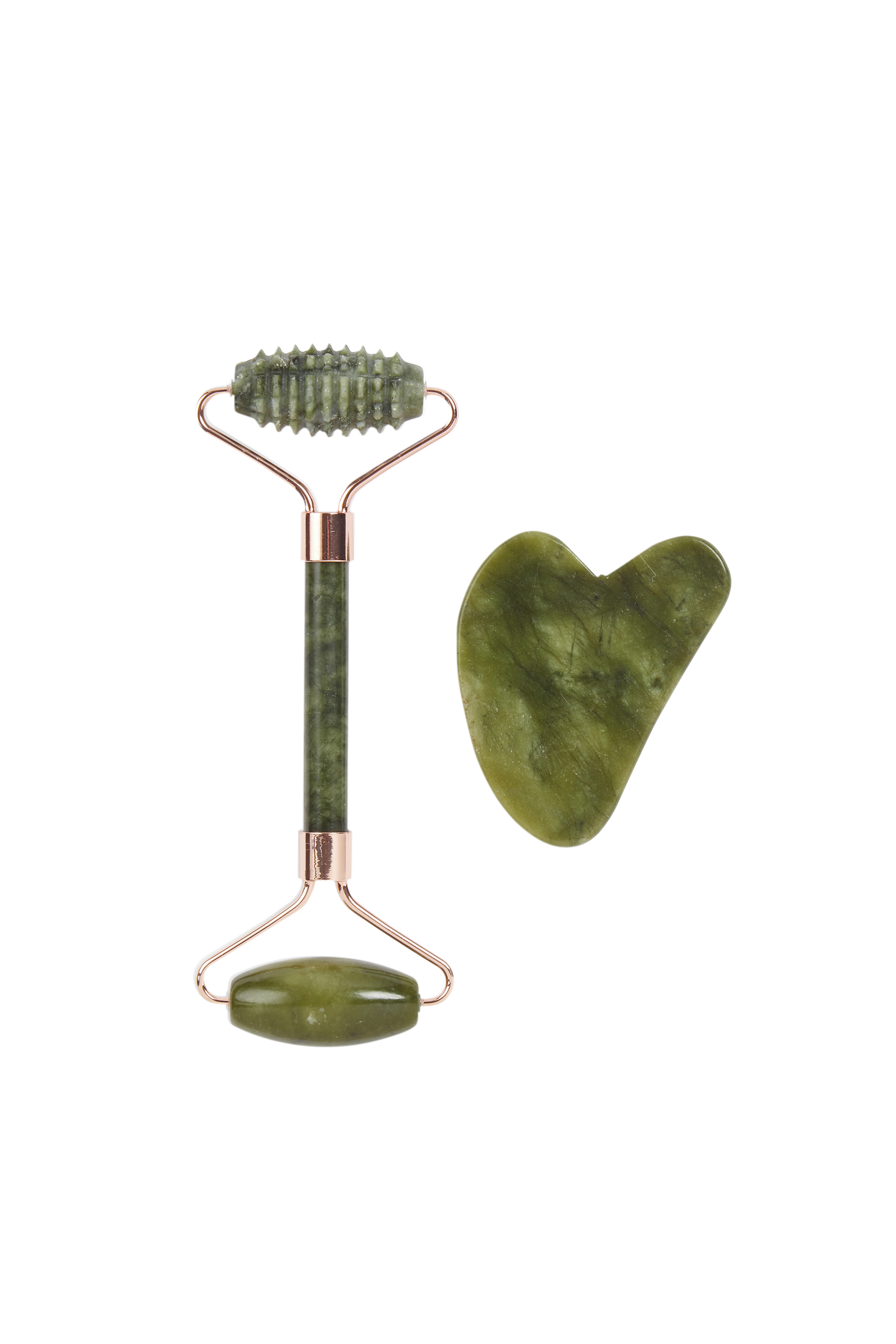 JADE ROLLER + GUA SHA